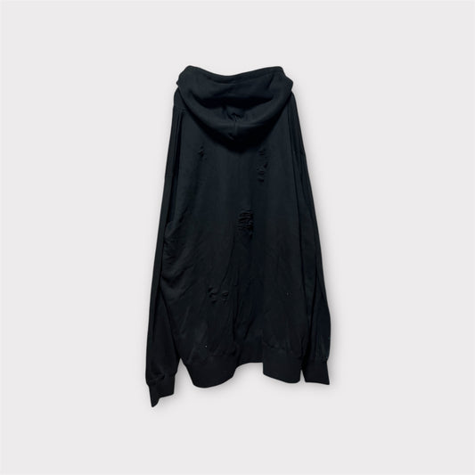 Aggressive paint grange extra over zip hoodie