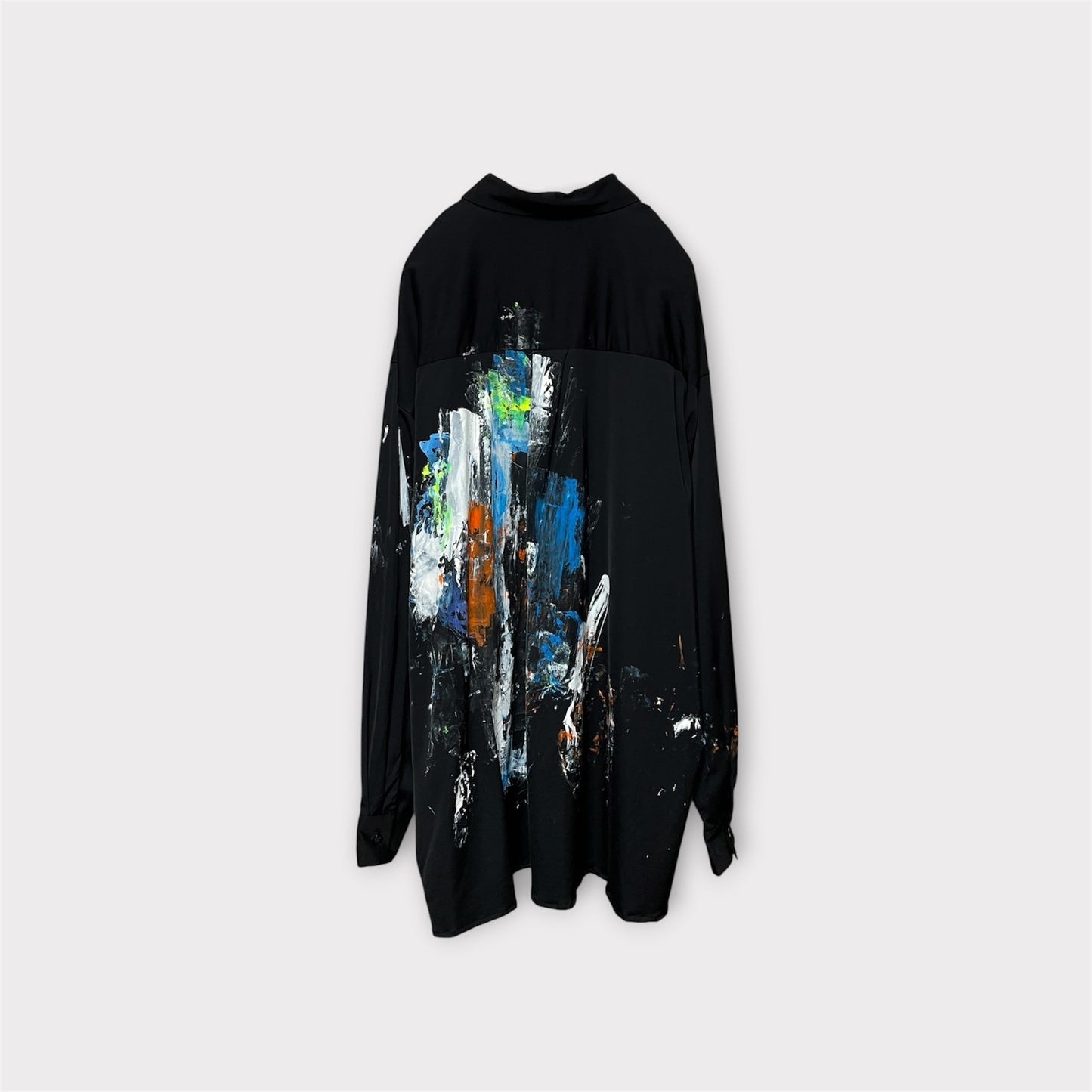 Aggressive paint box shirt