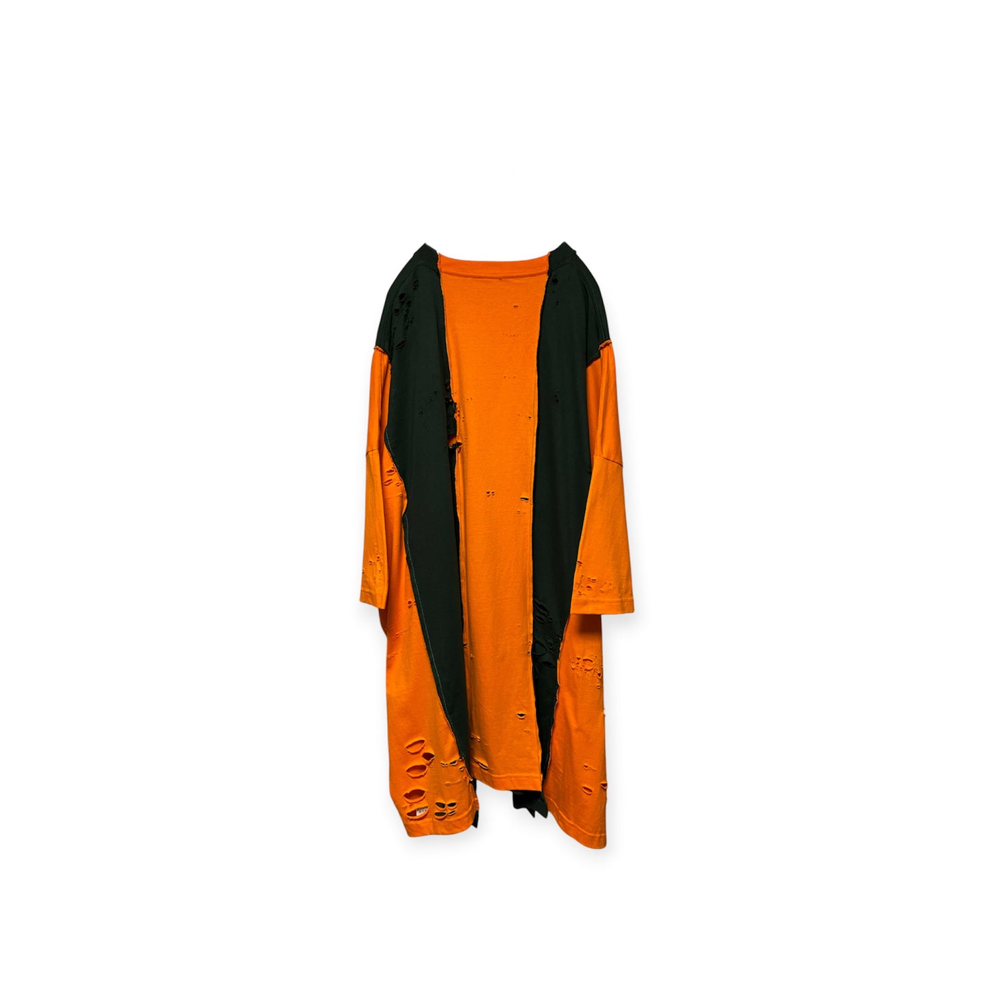 Aggressive paint super extra over size docking T-shirt