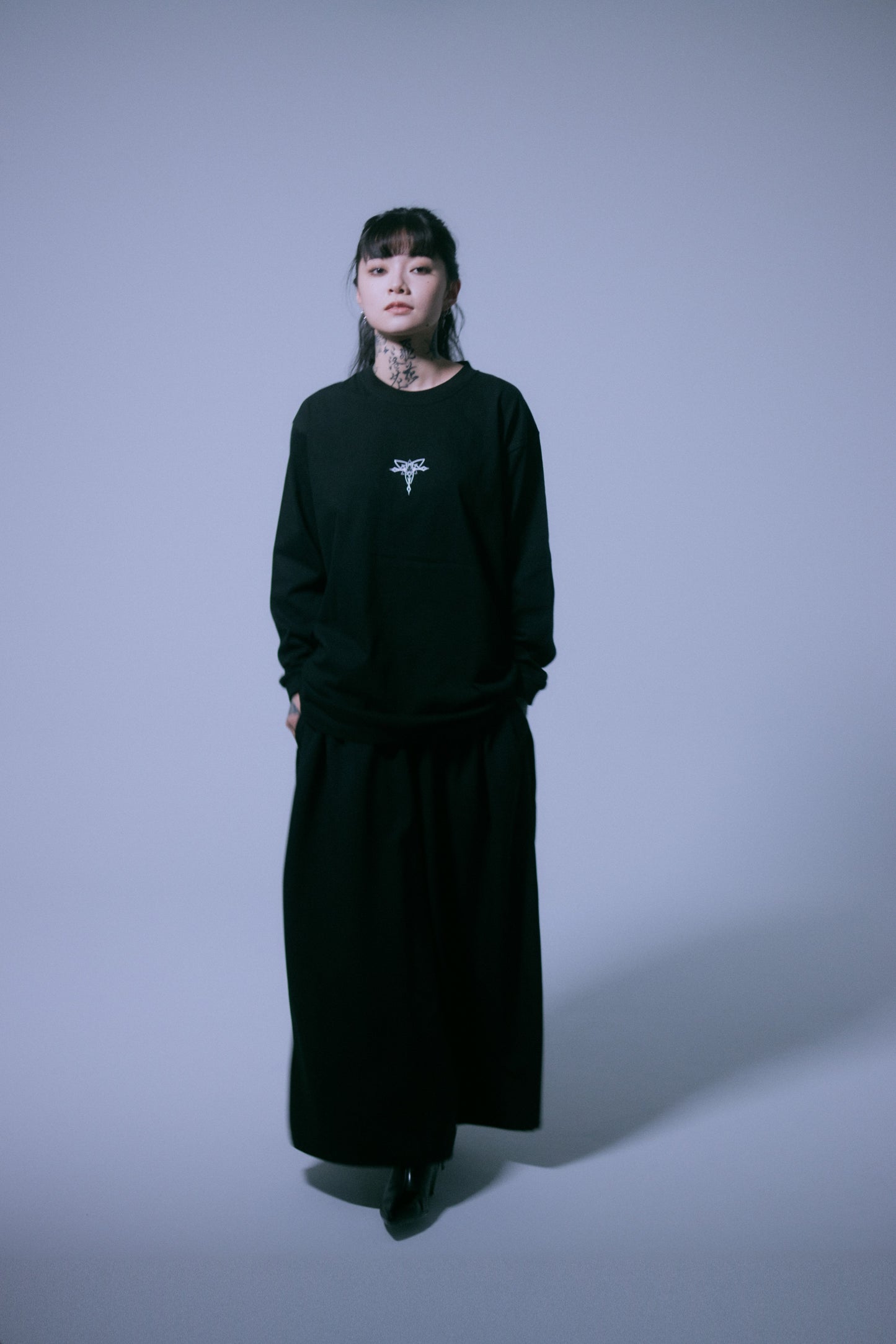 [ Innocent ] logo long sleeve T-shirt / 2color