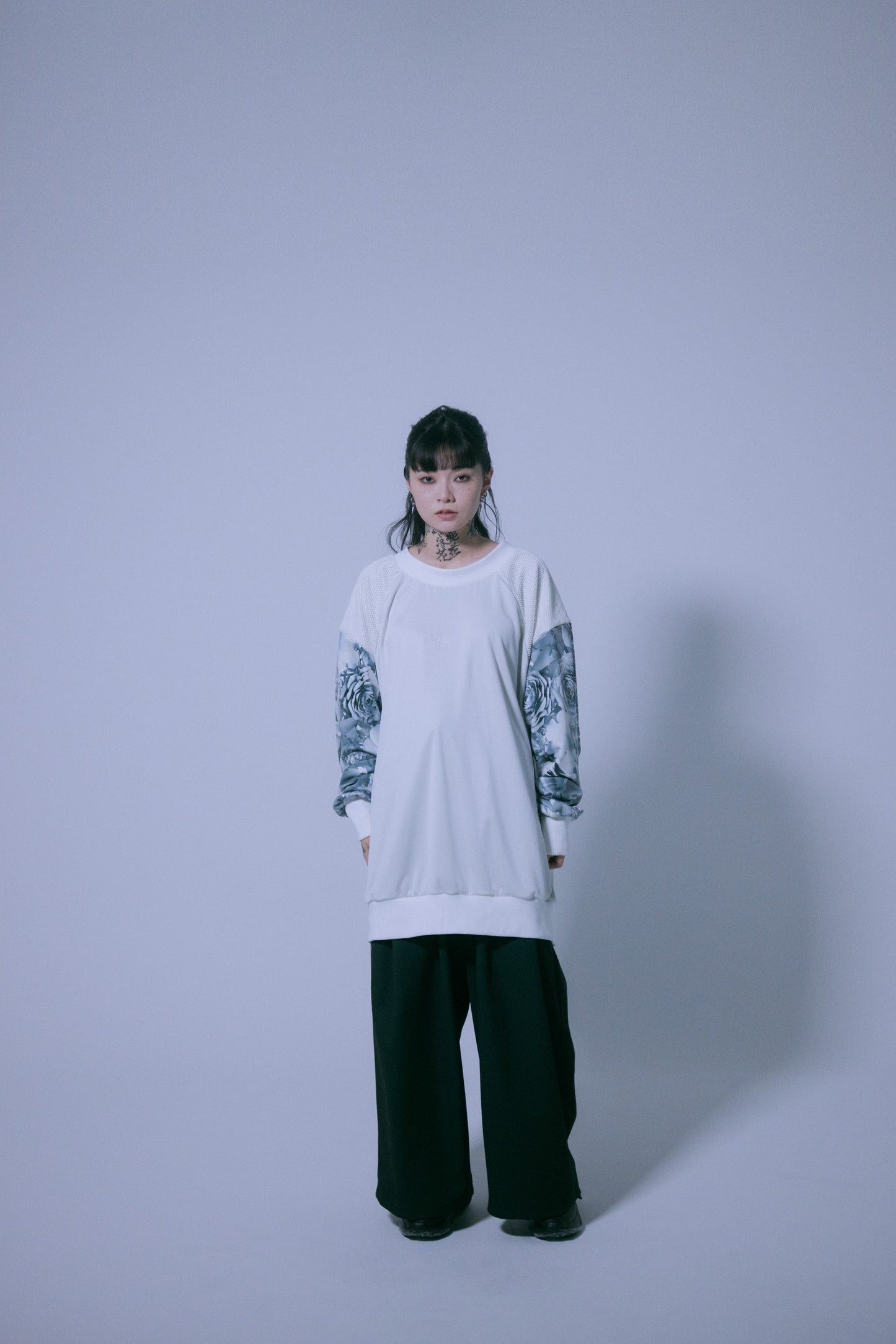 [ Remains ]over size pullover tops / charred