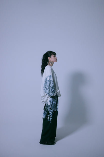 [ Remains ]over size pullover tops / charred