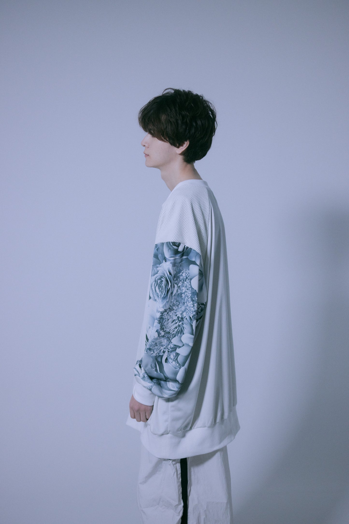 [ Remains ]over size pullover tops / charred