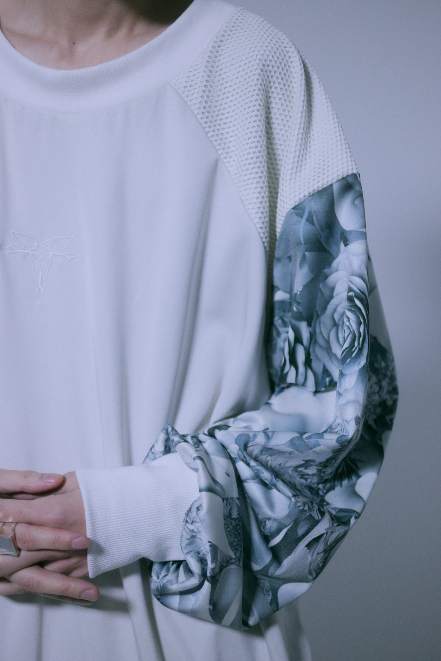 [ Remains ]over size pullover tops / charred