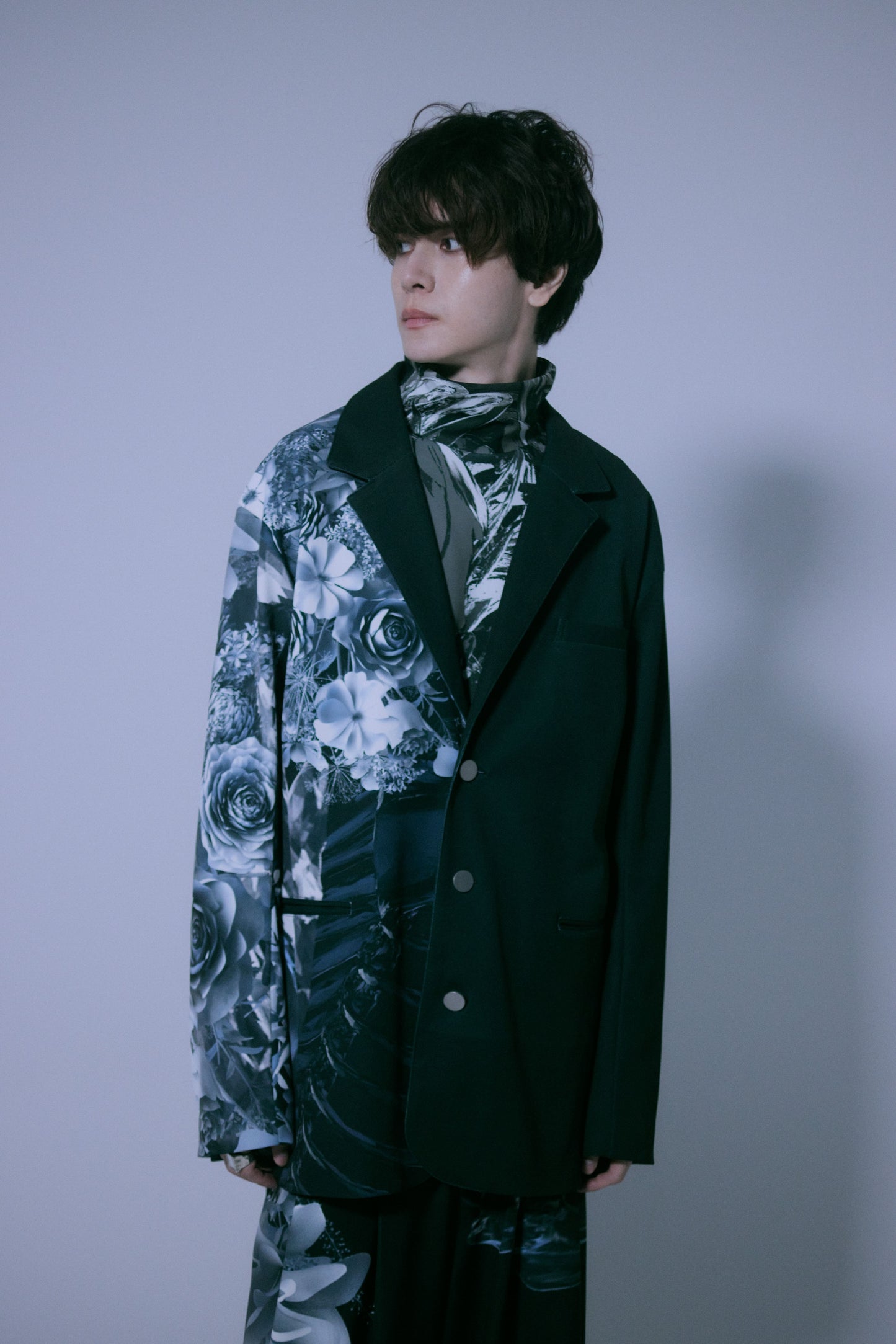 [ Flower of whale falls ] tailored jacket