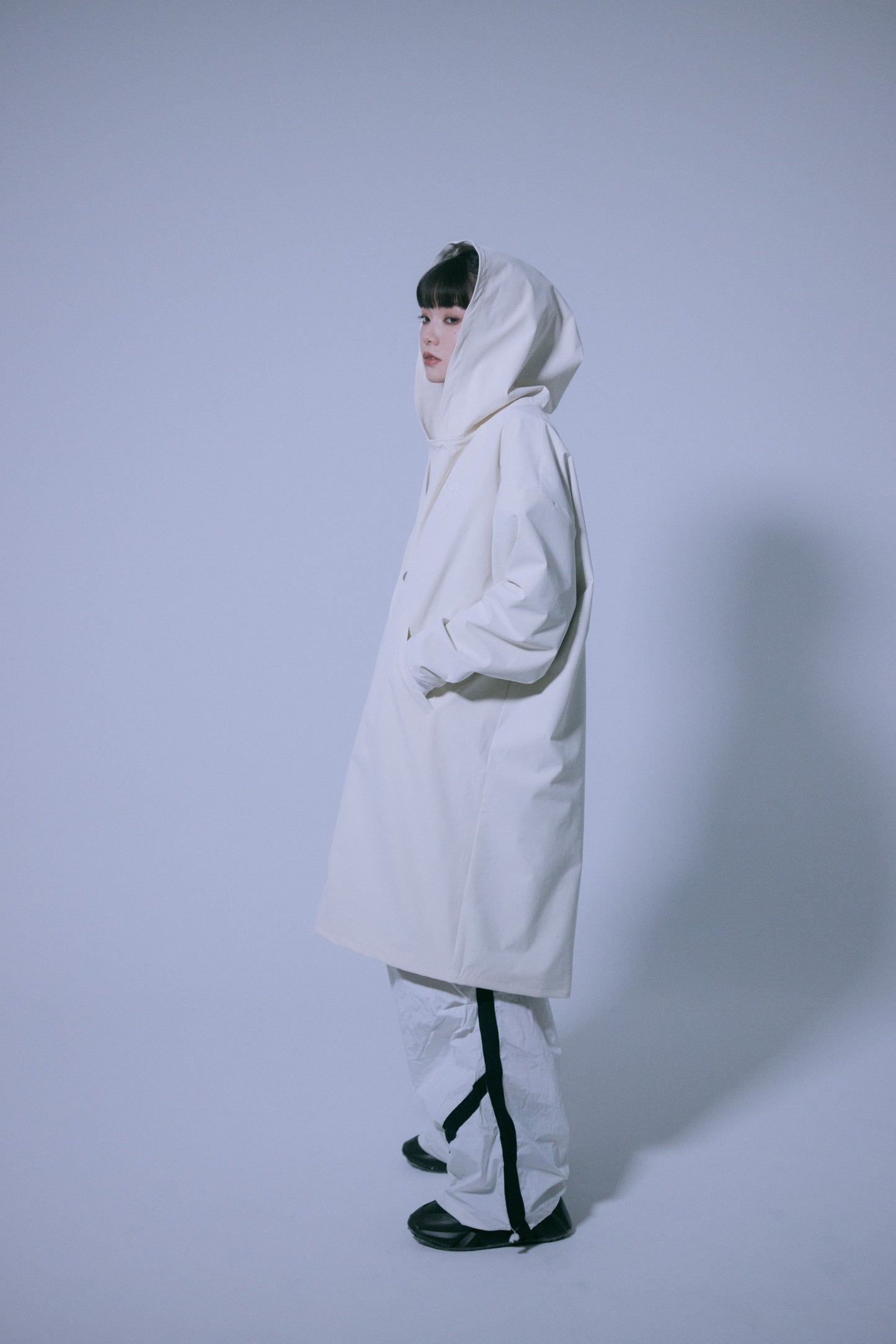 [ Snow petal ] robe coat
