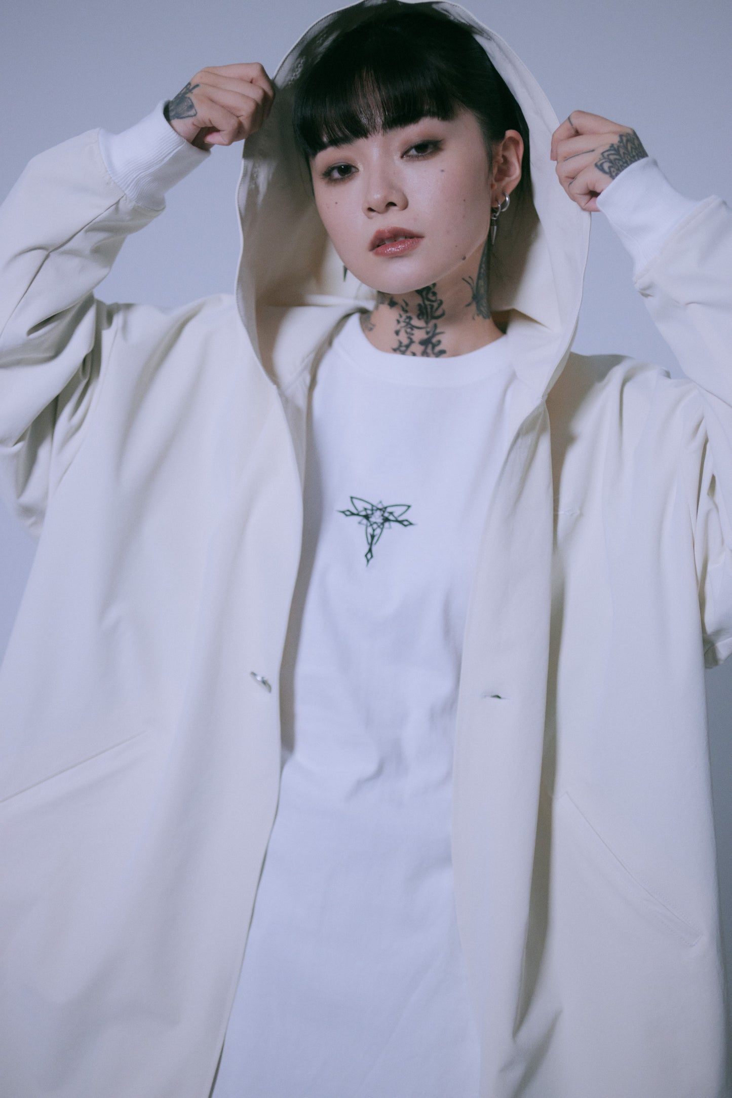 [ Snow petal ] robe coat