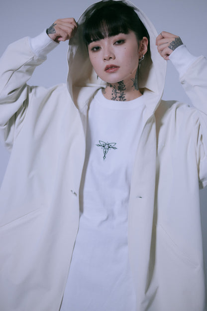 [ Snow petal ] robe coat