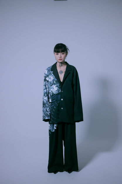 [ Flower of whale falls ] tailored jacket