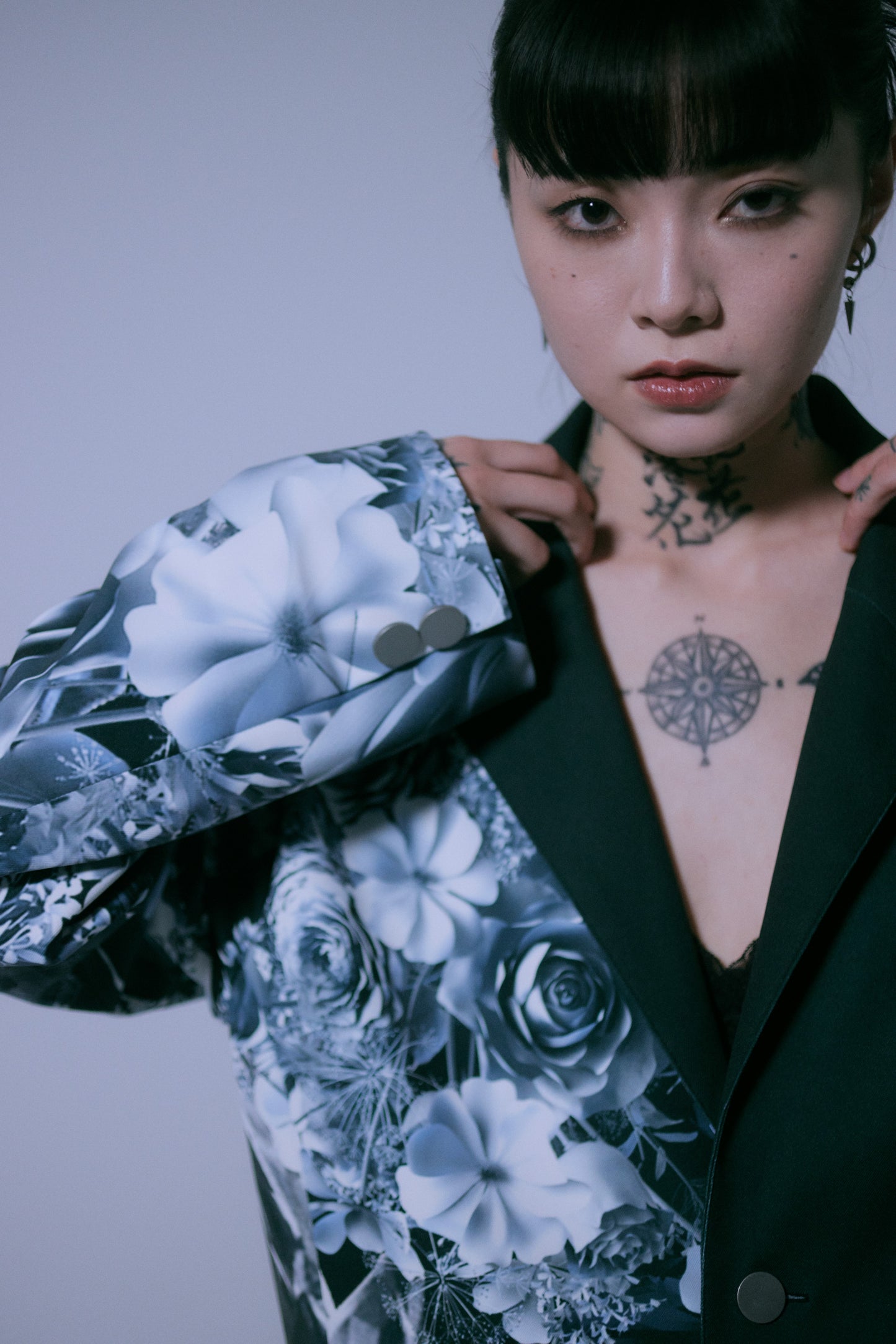 [ Flower of whale falls ] tailored jacket