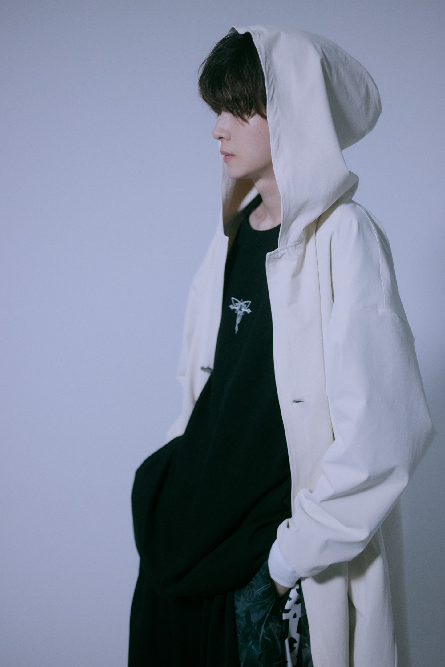 [ Snow petal ] robe coat