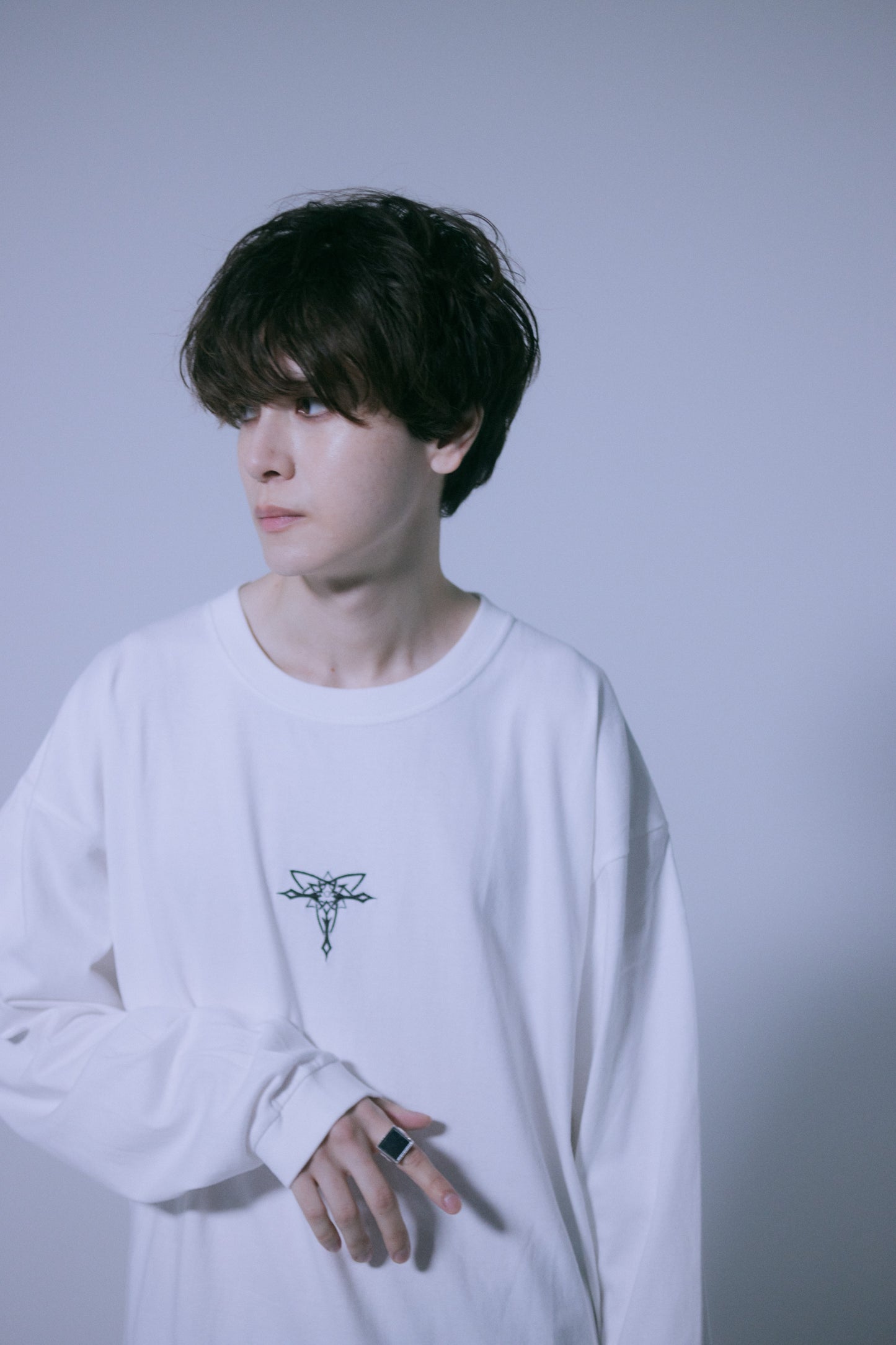 [ Innocent ] logo long sleeve T-shirt / 2color