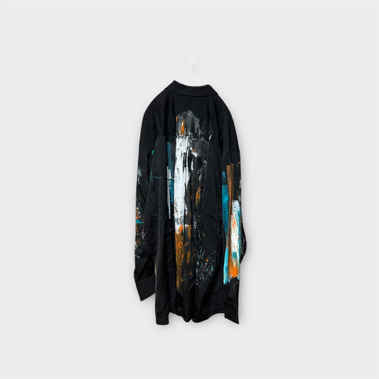 Aggressive paint box shirt