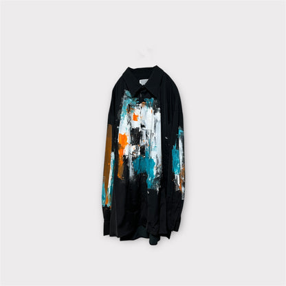 Aggressive paint box shirt
