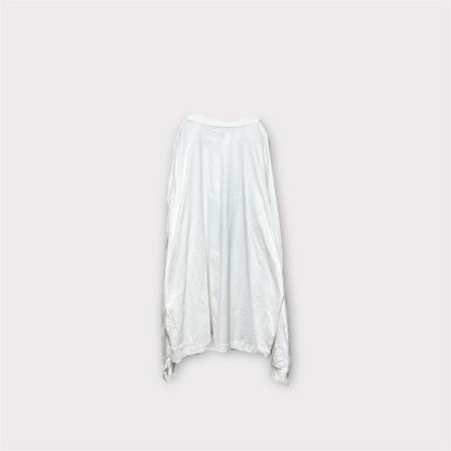 Aggressive paint over size long sleeve T-shirt