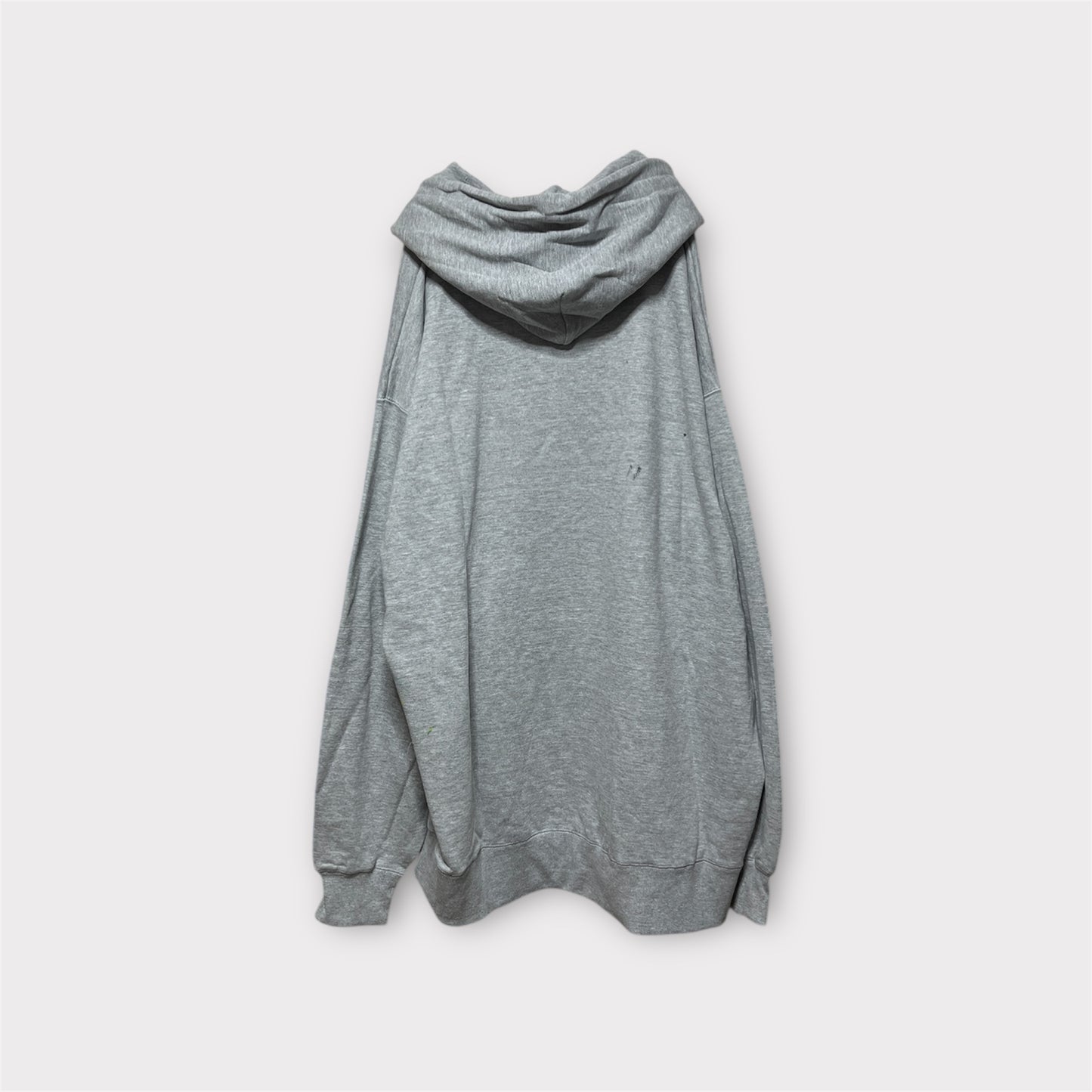 Aggressive paint extra over hoodie