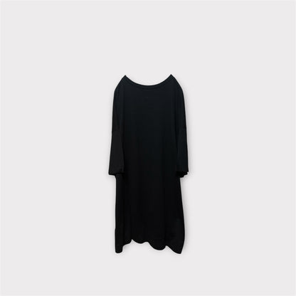 Aggressive paint over size harf sleeve T-shirt