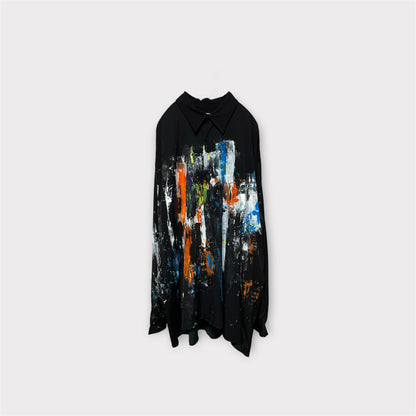 Aggressive paint box shirt