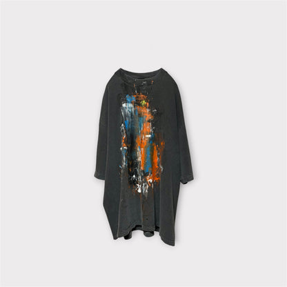 Aggressive Pint stone wash T-shirt