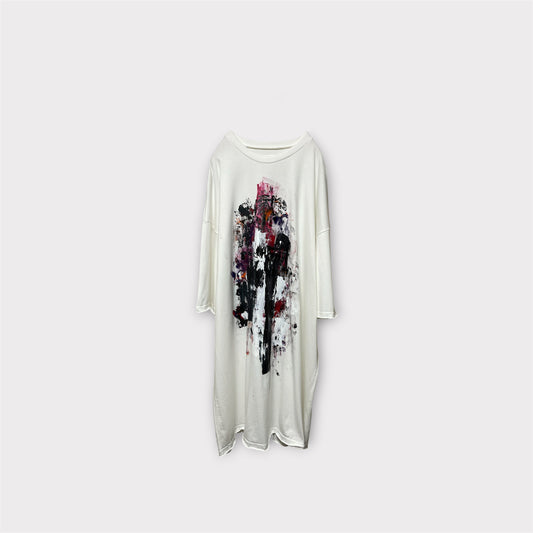 Paint extra over size T-shirt