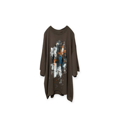 Aggressive Paint wide T-shirt