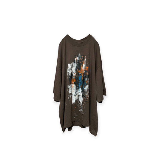 Aggressive Paint wide T-shirt