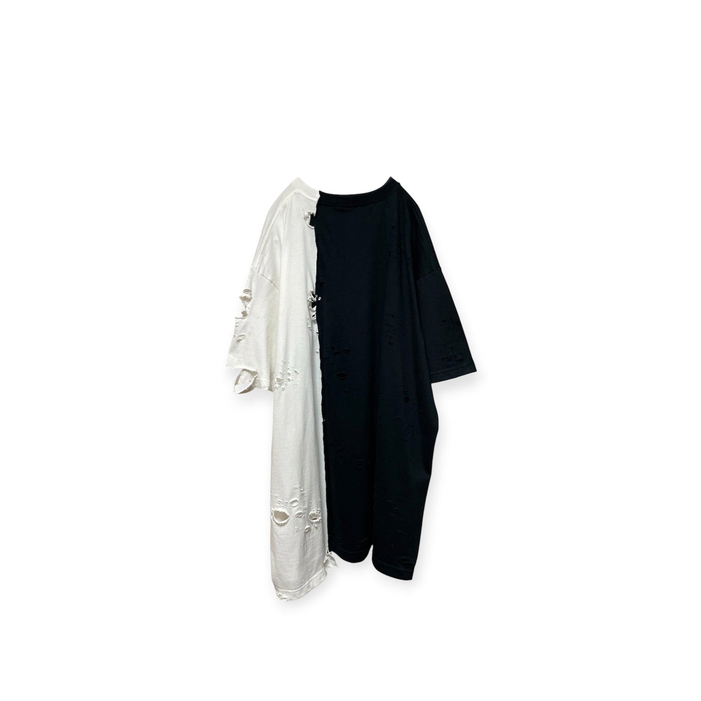 Aggressive paint half sleeve docking T-shirt