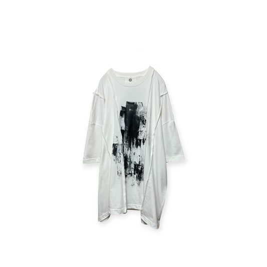 Aggressive Paint wide docking T-shirt