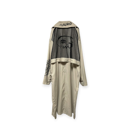 Rakugaki long coat[SAMPLE SALE]