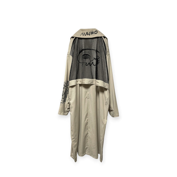 Rakugaki long coat[SAMPLE SALE]