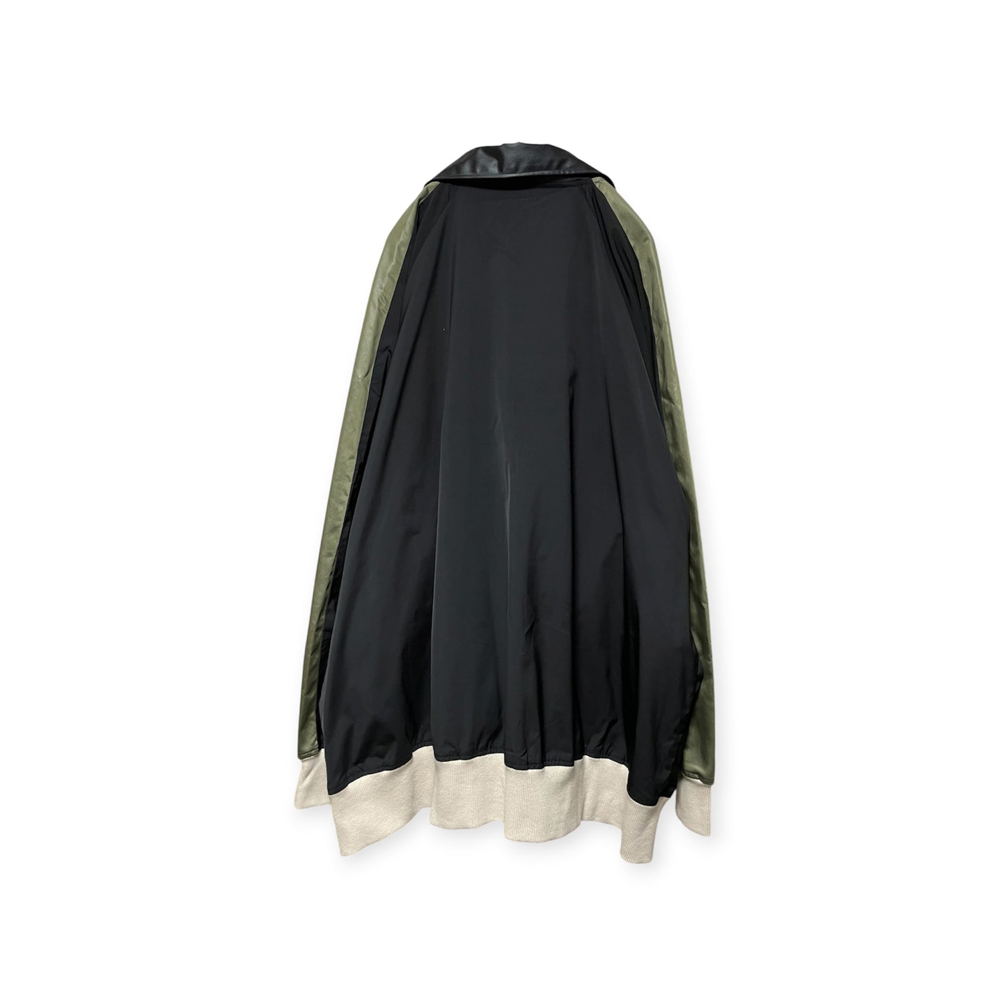 Rider's docking over blouson / Moss green&Black[SAMPLE SALE]