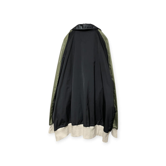 Rider's docking over blouson / Moss green&Black[SAMPLE SALE]