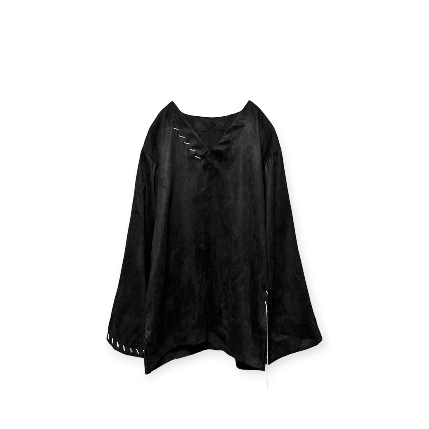 Hand Stitch Suede Top[SAMPLE SALE]