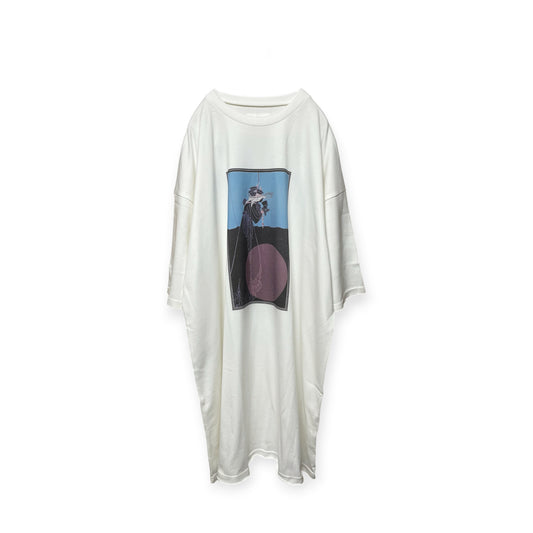 Print extra over size T-shirt[SAMPLE SALE]