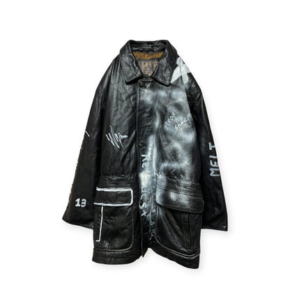 Pint vintage leather blouson [SAMPLE SALE]