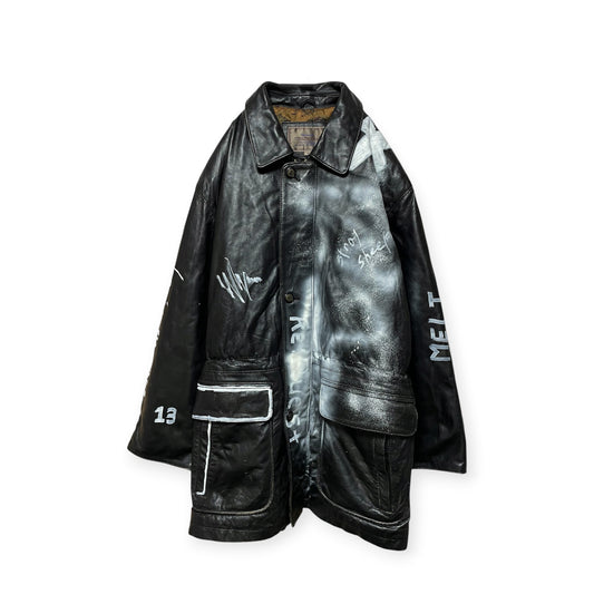 Pint vintage leather blouson [SAMPLE SALE]