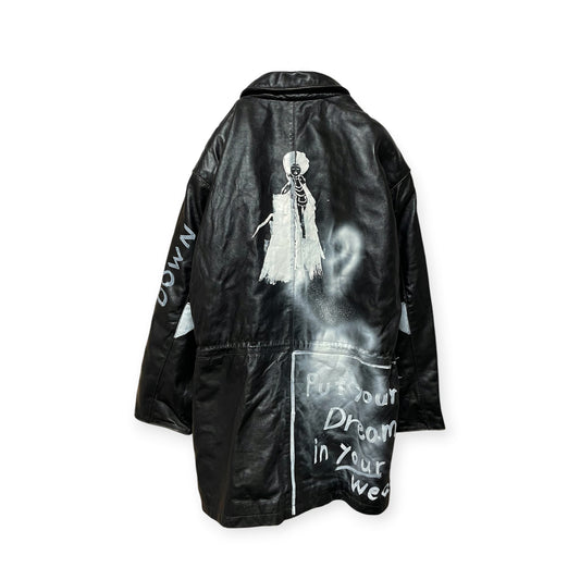 Pint vintage leather blouson [SAMPLE SALE]