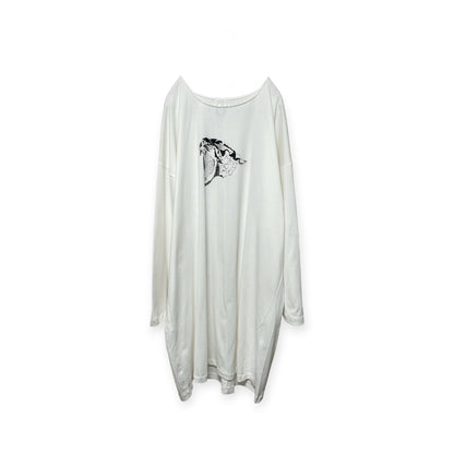 3D-Tiger over size long sleeve T-shirt[SAMPLE SALE]