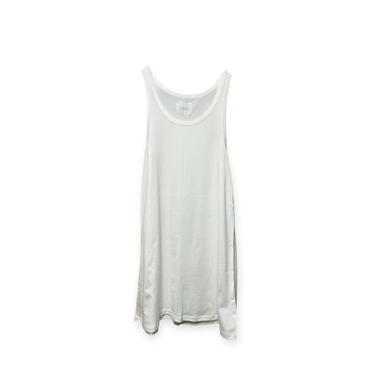 Long white tank top [SAMPLE SALE]