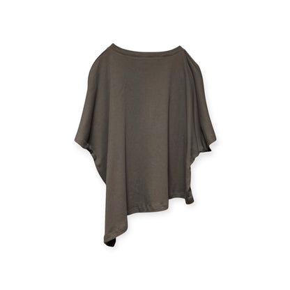 Unbalance short T-shirt/Gray[SAMPLE SALE]