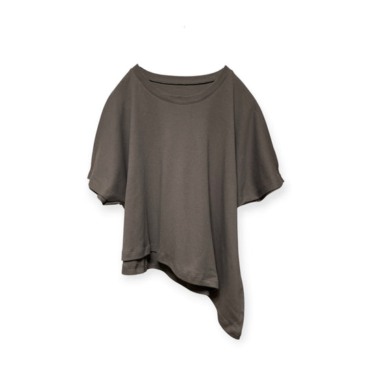 Unbalance short T-shirt/Gray[SAMPLE SALE]