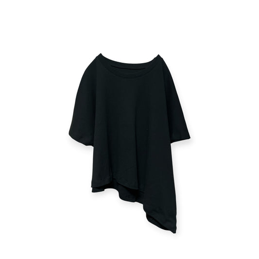Unbalance short T-shirt/Black[SAMPLE SALE]