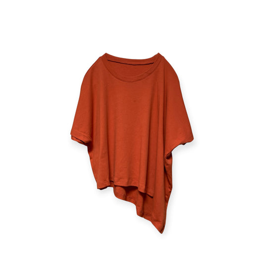 Unbalance short T-shirt/Orange[SAMPLE SALE]