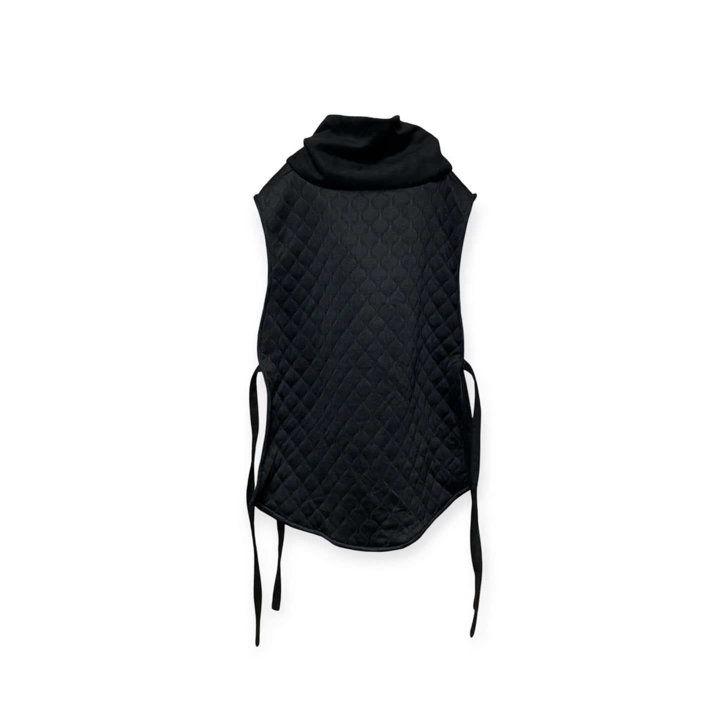 Quilting high neck vest/Black[SAMPLE SALE]