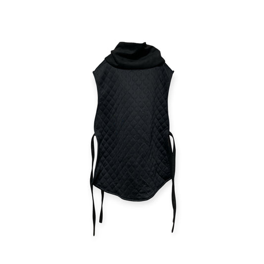 Quilting high neck vest/Black[SAMPLE SALE]
