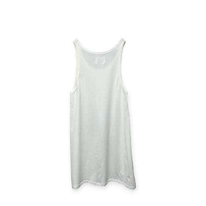 Long white tank top [SAMPLE SALE]