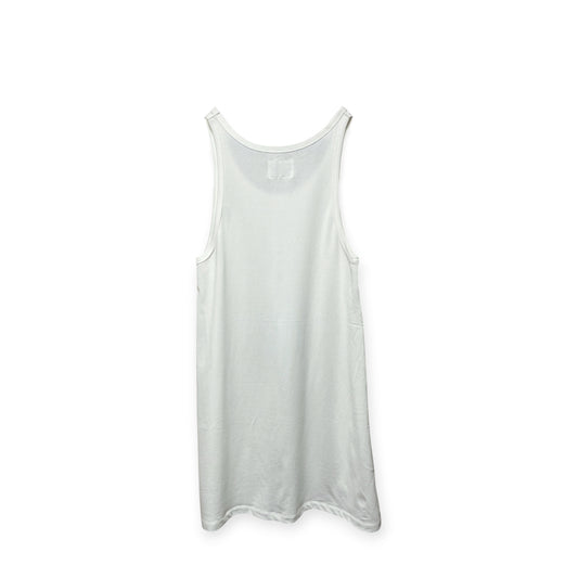 Long white tank top [SAMPLE SALE]