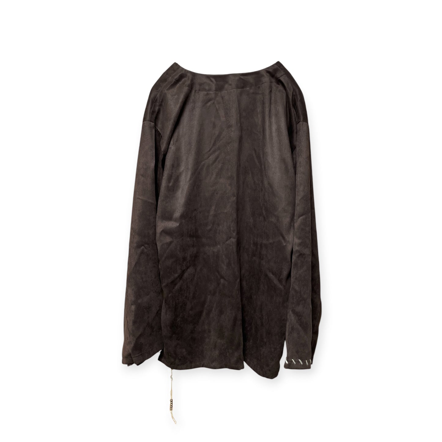 Hand Stitch Suede Top[SAMPLE SALE]