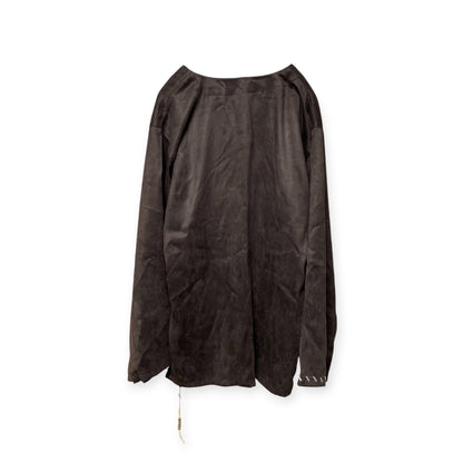 Hand Stitch Suede Top[SAMPLE SALE]