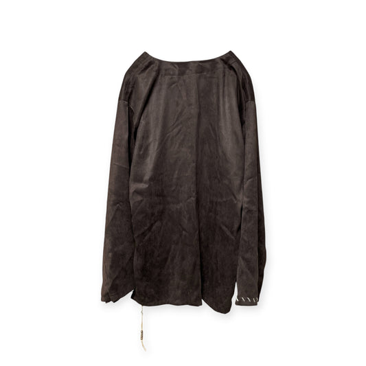 Hand Stitch Suede Top[SAMPLE SALE]